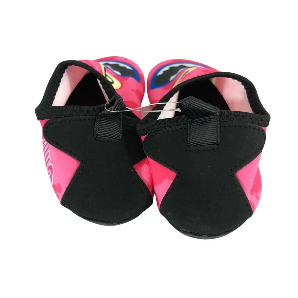 Toddler Girls Boys Water Shoes Fabric Lightweight Monster Pink US Size 11-11.5